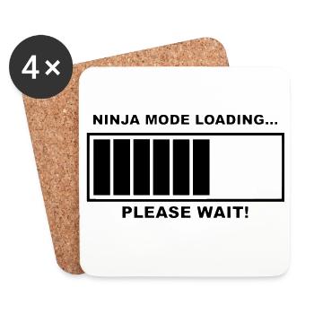 Ninja-Modus wird geladen, bitte haben Sie Geduld.b. # - Untersetzer (4er-Set) - Weiß - Vorne