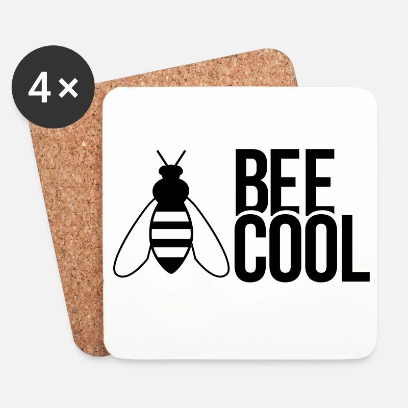 cool - Untersetzer (4er-Set) - Weiß