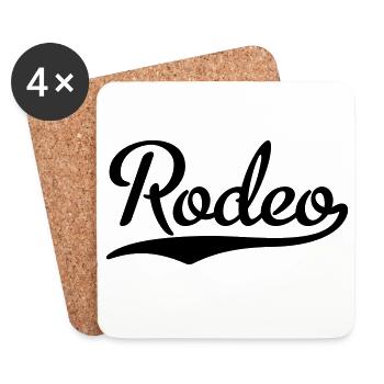 rodeo - Coasters (set of 4) - white - Front