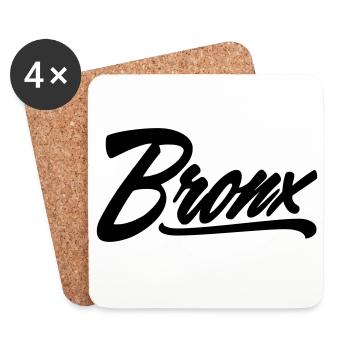 Chemise du Bronx - Dessous de verre (lot de 4) - blanc - Devant