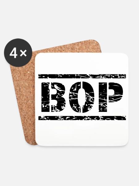 Bop - Untersetzer (4er-Set) - Weiß