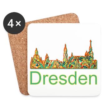 Dresden E 20 - Coasters (set of 4) - white - Front