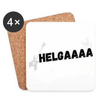 HELGA - Untersetzer (4er-Set) - Weiß - Vorne