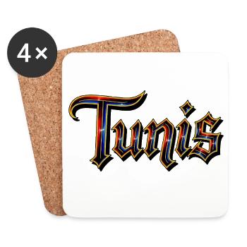 Tunis - Untersetzer (4er-Set) - Weiß - Vorne