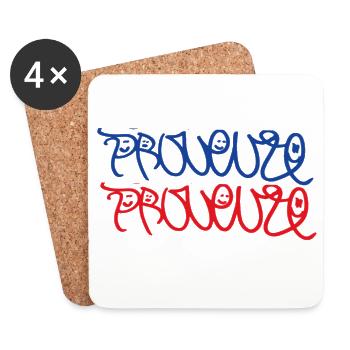 Provence Provence - Untersetzer (4er-Set) - Weiß - Vorne