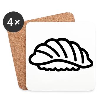 Sushi - Untersetzer (4er-Set) - Weiß - Vorne