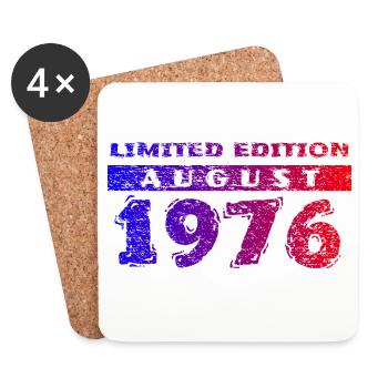 50e anniversaire Édition Limitée 08/1976 - Dessous de verre (lot de 4) - blanc - Devant