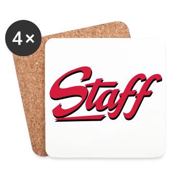 2541614 15210757 staff - Untersetzer (4er-Set) - Weiß - Vorne