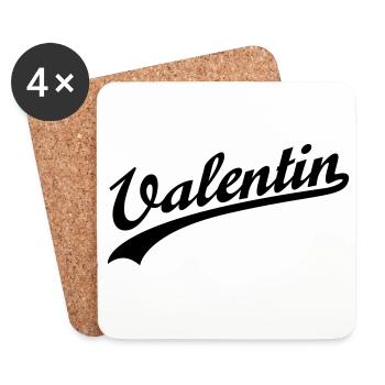 Valentin - Untersetzer (4er-Set) - Weiß - Vorne