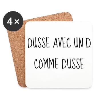 Cinéma / Citation / Série télé / Geek - Dessous de verre (lot de 4) - blanc - Devant