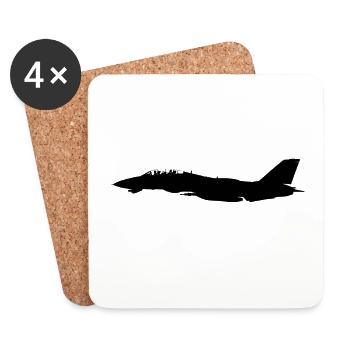F-14 - Untersetzer (4er-Set) - Weiß - Vorne