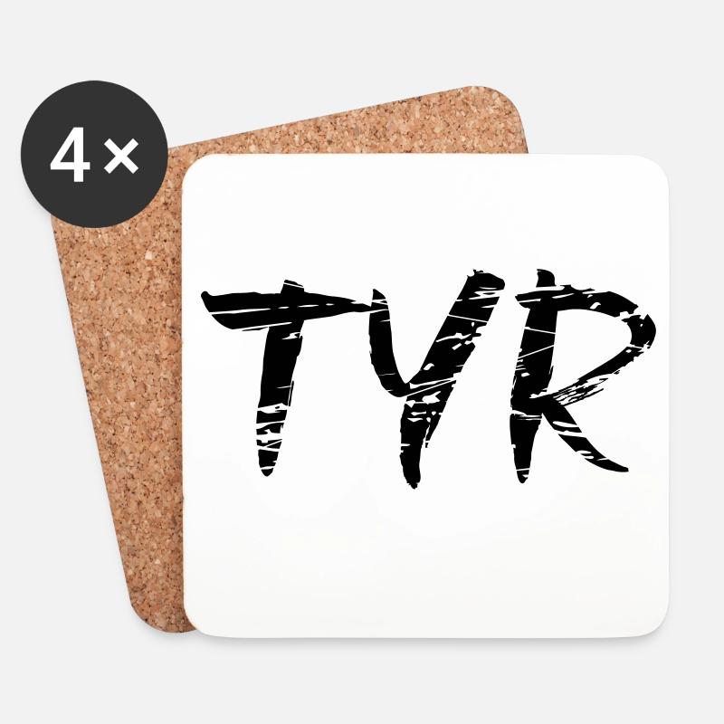 Tyr - Untersetzer (4er-Set) - Weiß