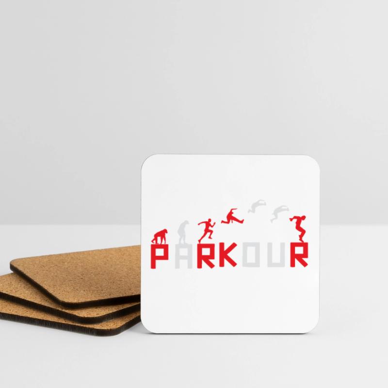 Évolution de la conception des séquences de course Dessous de verre (lot de 4)