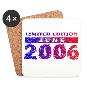 20th Anniversary Limited Edition 06/2006 - Coasters (set of 4) - white - Front