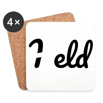 Hero Cancer - Coasters (set of 4) - white - Front