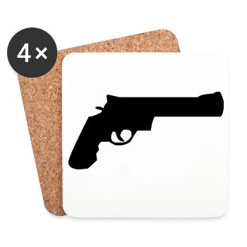 weapon - Coasters (set of 4) - white - Front