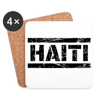 Haiti - Coasters (set of 4) - white - Front