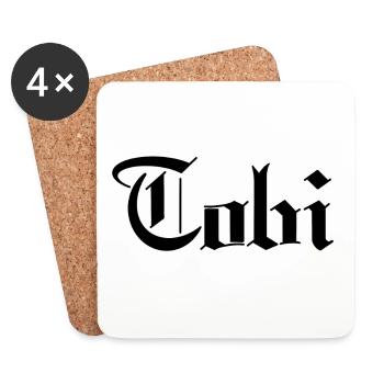Tobi - Untersetzer (4er-Set) - Weiß - Vorne