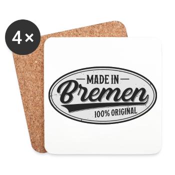Bremen Bremer Original - Untersetzer (4er-Set) - Weiß - Vorne