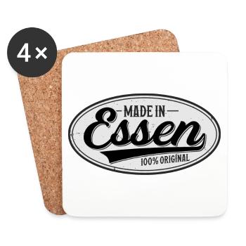 Essen Original - Untersetzer (4er-Set) - Weiß - Vorne