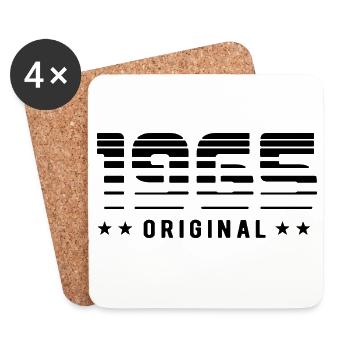Original 1965 Édition Limitée - Anniversaire - Dessous de verre (lot de 4) - blanc - Devant