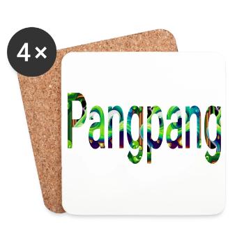 Pangpang Hiking Philippines - Dessous de verre (lot de 4) - blanc - Devant