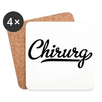 Surgeon - Coasters (set of 4) - white - Front