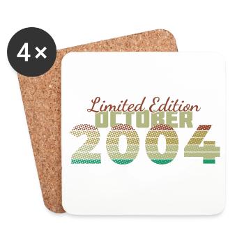 Édition Limitée 20ème Anniversaire (SCR) 10/2004 - Dessous de verre (lot de 4) - blanc - Devant