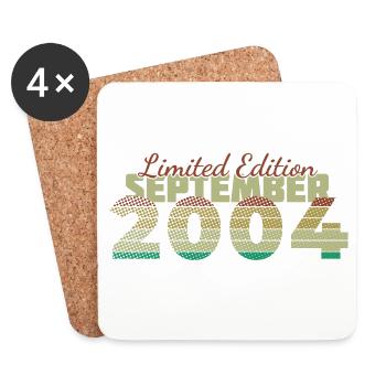 20e anniversaire édition limitée (SCR) 09/2004 - Dessous de verre (lot de 4) - blanc - Devant