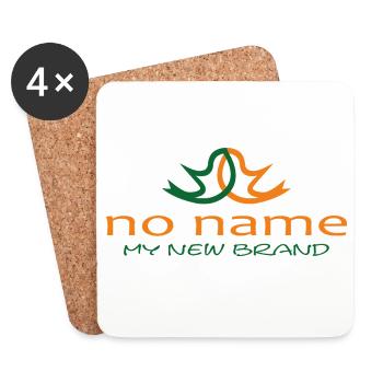 no_name_my_new_brand - Untersetzer (4er-Set) - Weiß - Vorne
