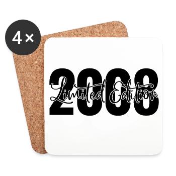 Limited edition 2008 - Untersetzer (4er-Set) - Weiß - Vorne