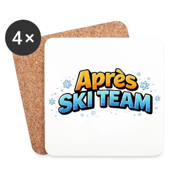 APRrès Ski Team - Coasters (set of 4) - white - Front
