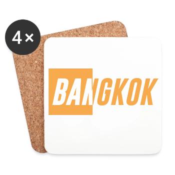 Bangkok Design - Coasters (set of 4) - white - Front