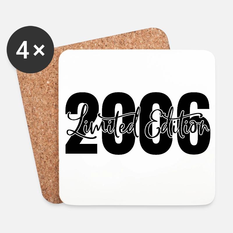 Limited edition 2006 - Untersetzer (4er-Set) - Weiß