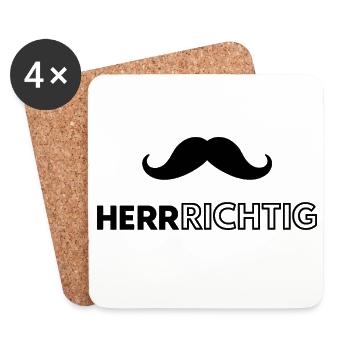 I'm the man - Coasters (set of 4) - white - Front