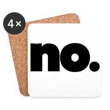 I choose - Coasters (set of 4) - white - Front