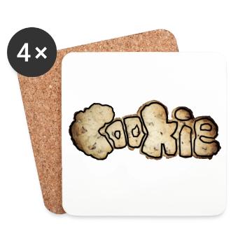 Cookie - Untersetzer (4er-Set) - Weiß - Vorne