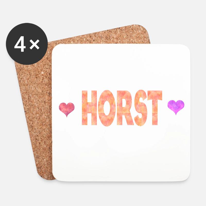 Horst - Untersetzer (4er-Set) - Weiß