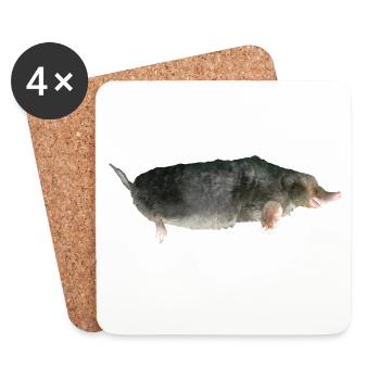 Mole - Coasters (set of 4) - white - Front