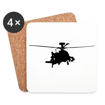 Apache - Untersetzer (4er-Set) - Weiß - Vorne