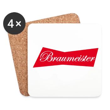 Braumeister - Untersetzer (4er-Set) - Weiß - Vorne