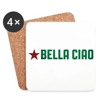Partisan Singing - Coasters (set of 4) - white - Front