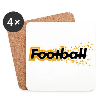 Soccer - Coasters (set of 4) - white - Front