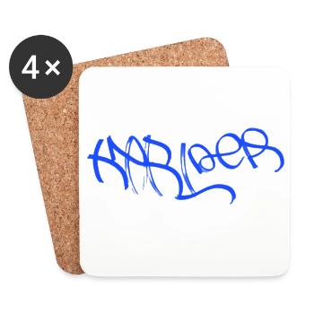 Karlder - Dessous de verre (lot de 4) - blanc - Devant