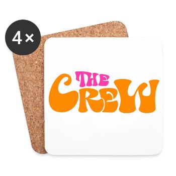 The Crew JGA - Untersetzer (4er-Set) - Weiß - Vorne