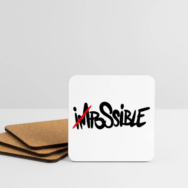 possible Everything is possible Coasters (set of 4)