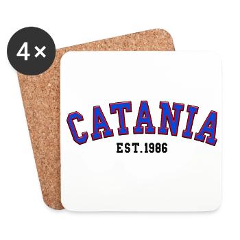 Catania Est. 1986 - Coasters (set of 4) - white - Front