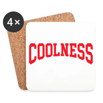 Coolness Original - Untersetzer (4er-Set) - Weiß - Vorne
