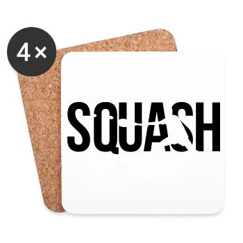 squash - Coasters (set of 4) - white - Front
