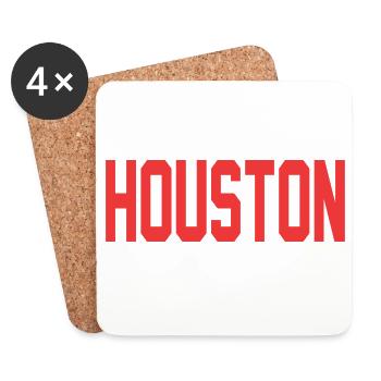 Houston Design - Untersetzer (4er-Set) - Weiß - Vorne